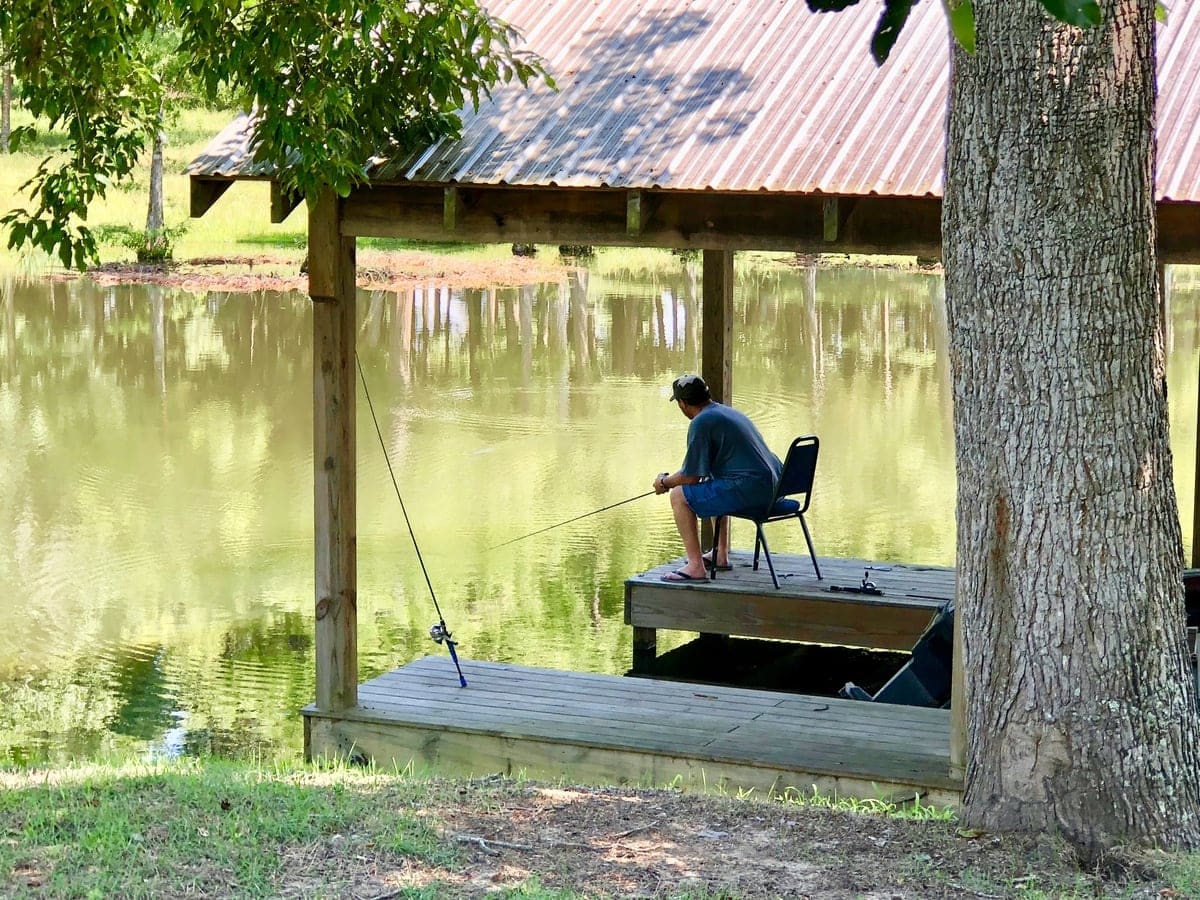 Lakeside Fishing Dock
